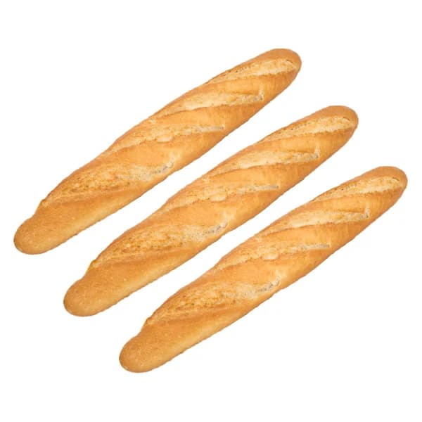 Barra de pan, 3 uds, 750g. - 0.75 kg - Imagen del producto en Findit