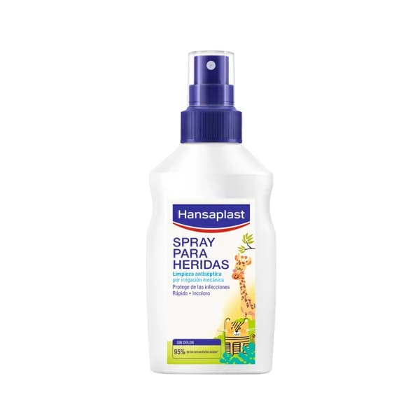 HANSAPLAST Spray antiséptico para la limpieza, protección y curación de heridas HANSAPLAST Kids 100 ml. - 0.1 l - Imagen del producto en Findit