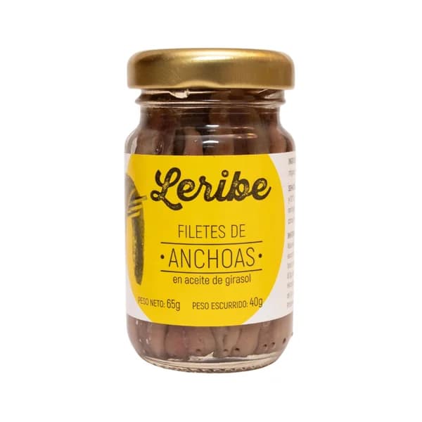 LERIBE Anchoa en aceite de girasol 40 g. - 1 ud - Imagen del producto en Findit