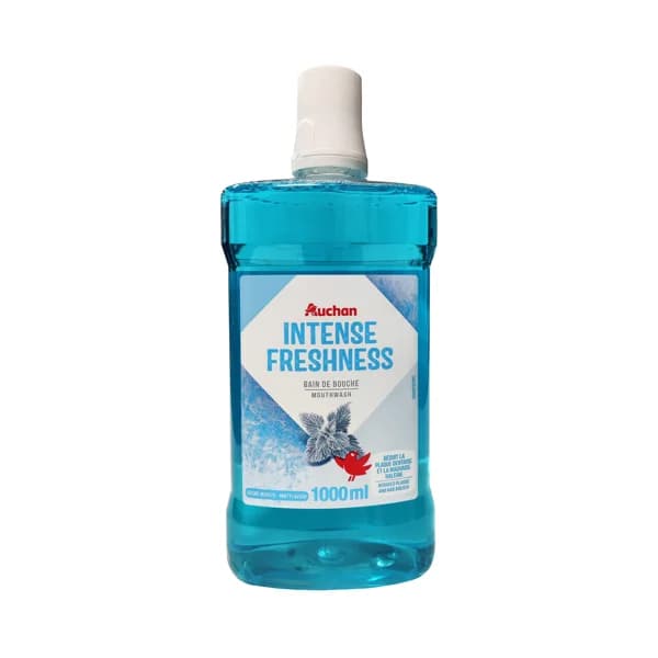 PRODUCTO ALCAMPO Enjuague bucal de uso diario, con intenso sabor a menta 1000 ml. - 1 l - Imagen del producto en Findit