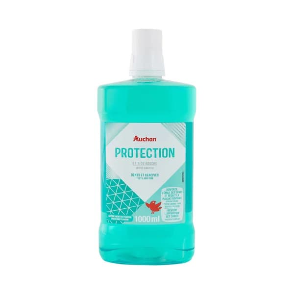 PRODUCTO ALCAMPO Enjuague bucal de uso diario, con acción protectora y sabor a menta 1 l. - 1 l - Imagen del producto en Findit