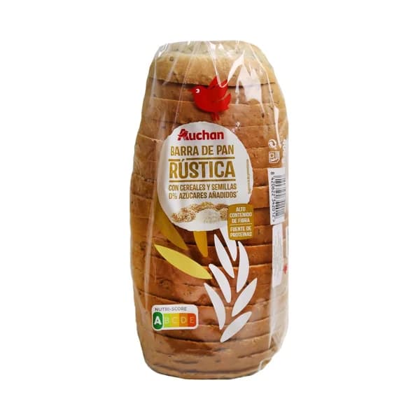 PRODUCTO ALCAMPO Barra de pan masa madre, con cereales y semillas 400 g. - 0.4 kg - Imagen del producto en Findit