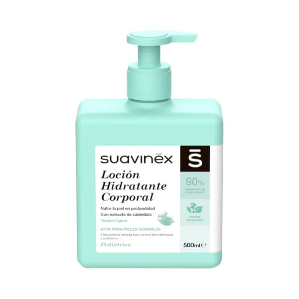 SUAVINEX Loción corporal hidratante, con extracto de Caléndula y textura ligera SUAVINEX 500 ml. - 0.5 l - Imagen del producto en Findit
