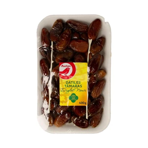 PRODUCTO ALCAMPO Dàtiles Tàmaras, Deglet Nour con hueso PRODUCTO ALCAMPO 400 g - 0.4 kg - Imagen del producto en Findit