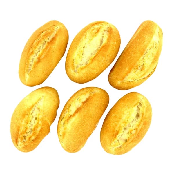 Pulguitas de baguette, 6 uds, 185g. - 0.19 kg - Imagen del producto en Findit