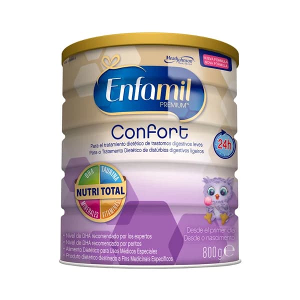 ENFAMIL Leche (1) de inicio para recién nacido desde el primer día ENFAMIL Premium confort 800 g. - 0.8 kg - Imagen del producto en Findit