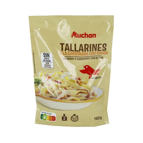 PRODUCTO ALCAMPO Fusilli a la carbonara sobre de 145 g. - 0.16 kg - Imagen del producto en Findit