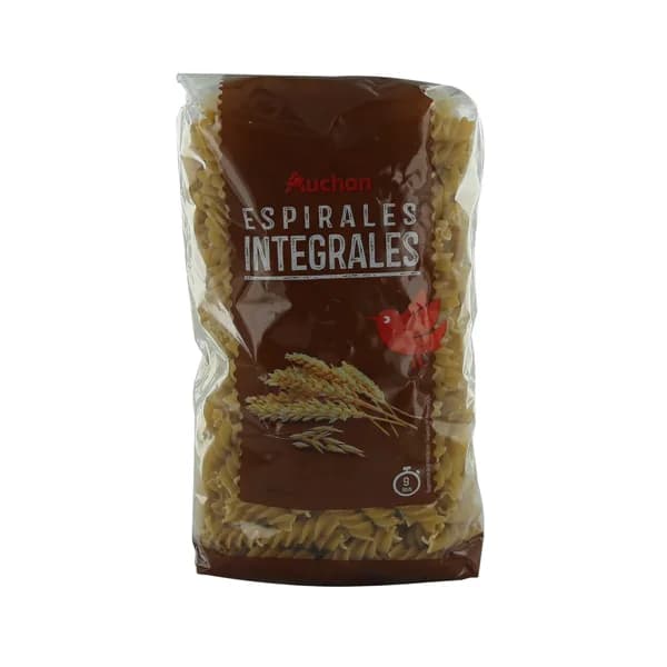 PRODUCTO ALCAMPO Pasta integral con forma de espirales 500 g. - 0.5 kg - Imagen del producto en Findit