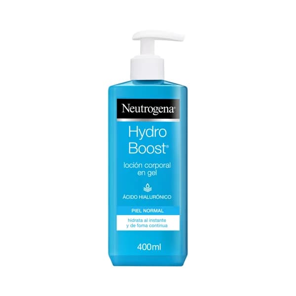 NEUTRÓGENA Loción corporal hidratante en gel, con ácido Hialurónico, para pieles normales NEUTRÓGENA Hydro boost 400 ml. - 0.4 l - Imagen del producto en Findit