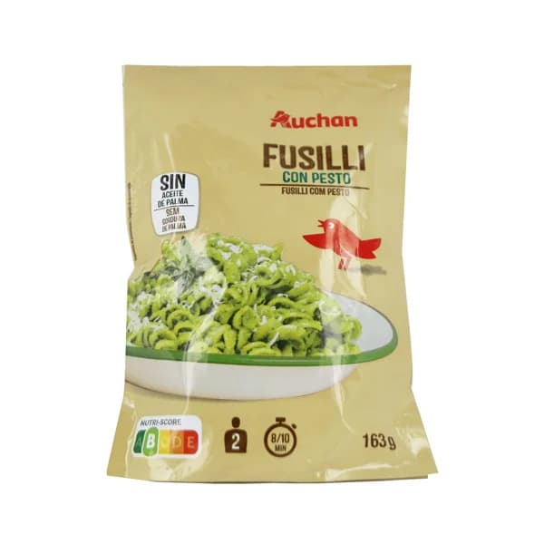 PRODUCTO ALCAMPO Fusilli al pesto 163 g. - 0.16 kg - Imagen del producto en Findit
