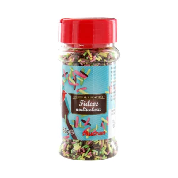 PRODUCTO ALCAMPO Fideos de colores 65 g. - 0.07 kg - Imagen del producto en Findit