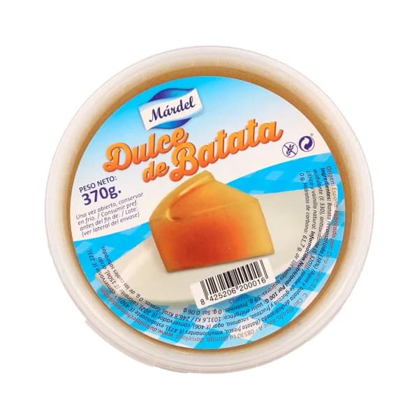 MÁRDEL Dulce de batata MÁRDEL 370 g. - 0.37 kg - Imagen del producto en Findit