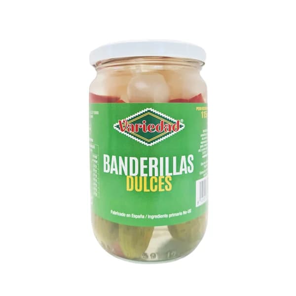 VARIEDAD Banderillas dulces 115 g. - 0.12 kg - Imagen del producto en Findit