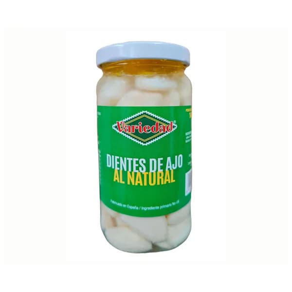 VARIEDAD Dientes de ajo al natural 140 g. - 0.14 kg - Imagen del producto en Findit