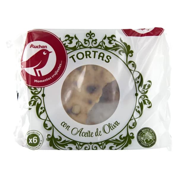PRODUCTO ALCAMPO Tortas de aceite de oliva virgen 180 g. - 0.18 kg - Imagen del producto en Findit