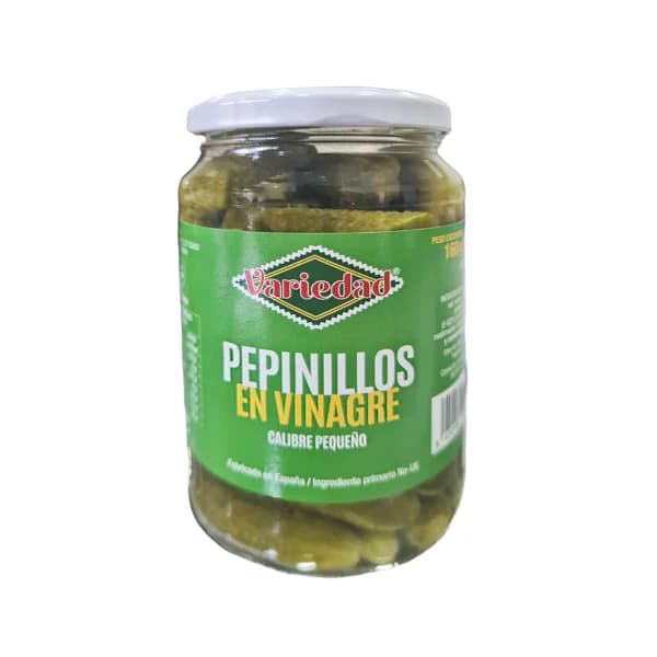 VARIEDAD Pepinillos en vinagre 160 g. - 0.16 kg - Imagen del producto en Findit