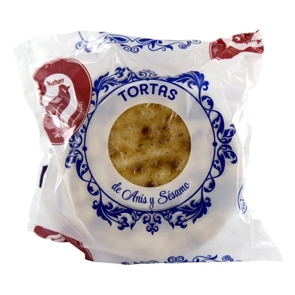 PRODUCTO ALCAMPO Tortas de sésamo y anís 12 uds. 400 g. - 0.4 kg - Imagen del producto en Findit
