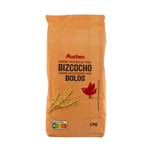 PRODUCTO ALCAMPO Preparado de harina de trigo especial para bizcochos 1 kg. - 1 kg - Imagen del producto en Findit