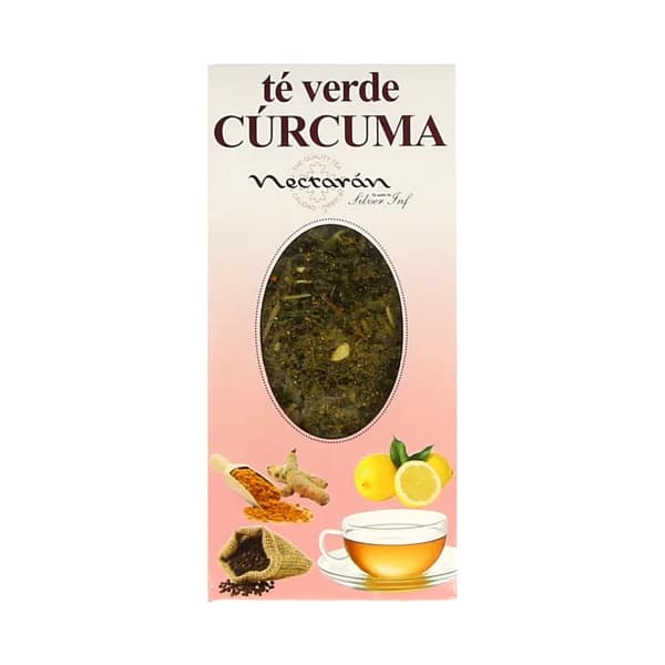 NECTARÁN Té verde con curcuma 100 g. - 0.1 kg - Imagen del producto en Findit