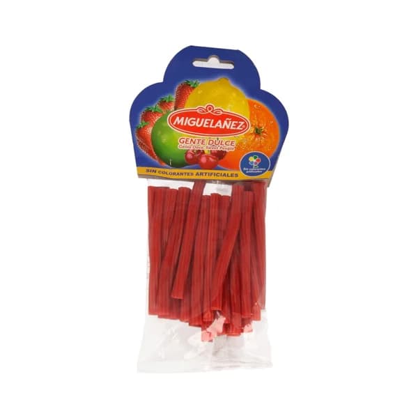 MIGUELAÑEZ Regaliz de fresa MIGUELAÑEZ 150 g. - 0.15 kg - Imagen del producto en Findit