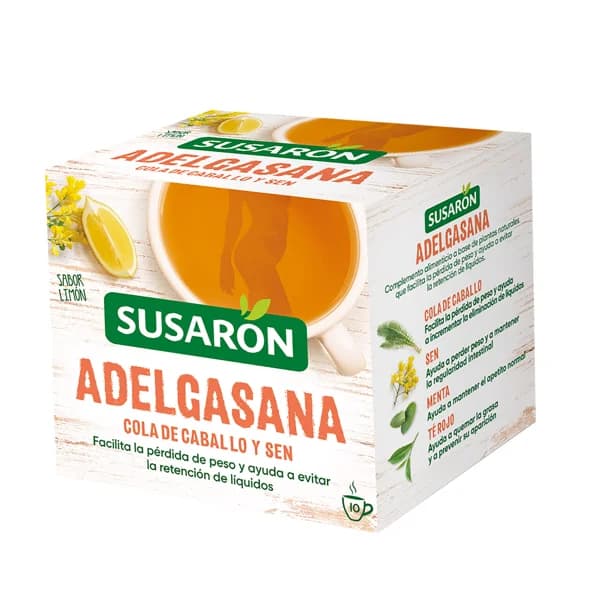 SUSARON Adelgasana Infusión cola de caballo y sen 10 uds.13 g. - 1 ud - Imagen del producto en Findit