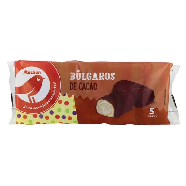 PRODUCTO ALCAMPO Búlgaros al cacao 5 uds. 175 g. - 0.18 kg - Imagen del producto en Findit