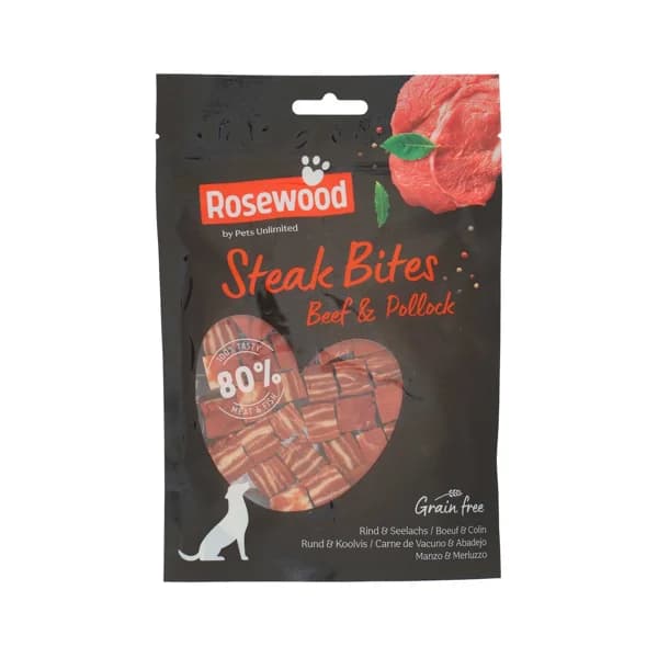 PETS UNLIMITED Steak Bocaditos de ternera 100 g. - 0.1 kg - Imagen del producto en Findit