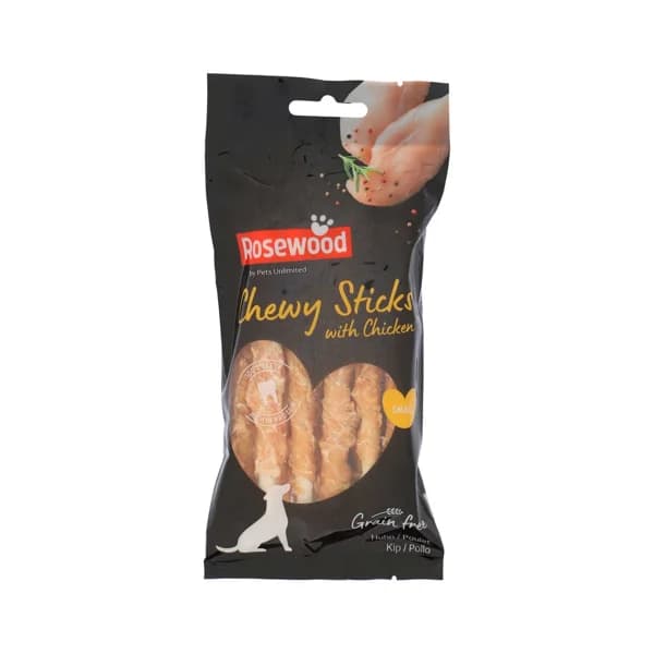 PETS UNLIMITED Chewy Sticks Stiks de pollo 10 uds. 100 g. - 0.1 kg - Imagen del producto en Findit