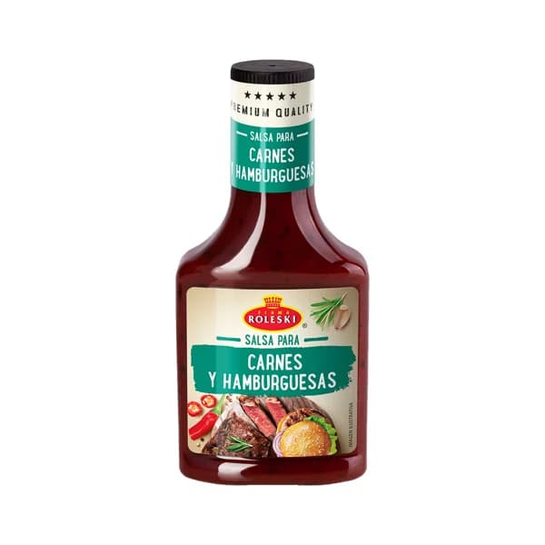 ROLESKI Salsa de tomate para carnes y hamburguesas 370 g - 0.37 kg - Imagen del producto en Findit