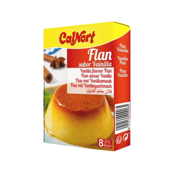 CALNORT Preparado de Flan de Vainilla 130 g - 0.13 kg - Imagen del producto en Findit