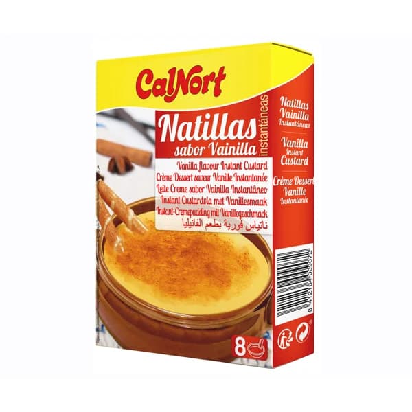 CALNORT Natillas instantáneas de vainilla 130 g. - 0.13 kg - Imagen del producto en Findit