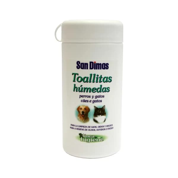 SANDIMAS Toallitas húmedas para perros y gatos  50 uds. - 1 ud - Imagen del producto en Findit
