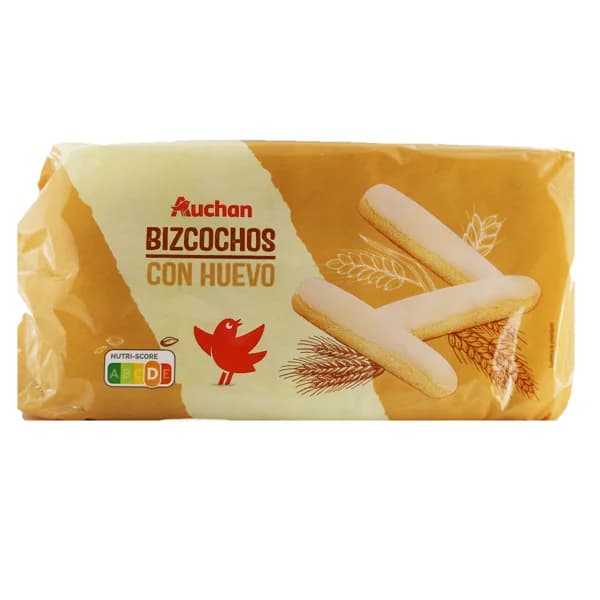 PRODUCTO ALCAMPO Galletas bizcocho al huevo 400 g. - 0.4 kg - Imagen del producto en Findit