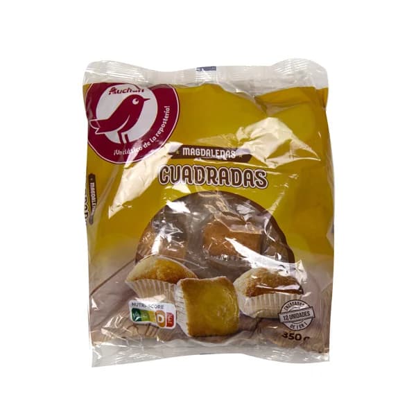 PRODUCTO ALCAMPO Magdalenas cuadradas 350 g. - 0.35 kg - Imagen del producto en Findit