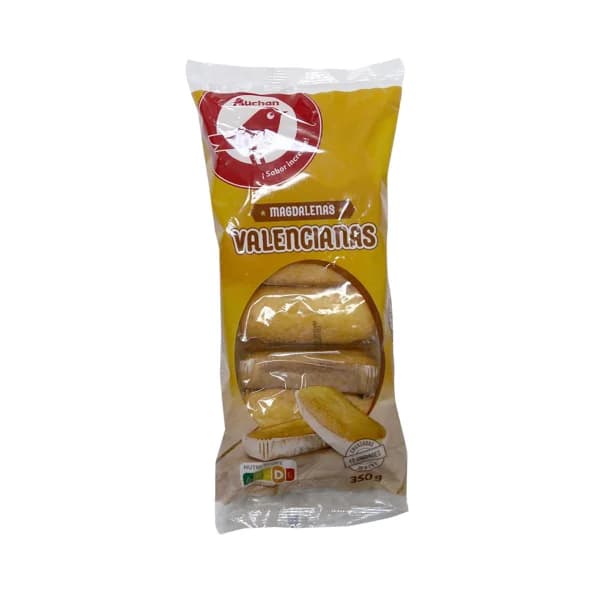 PRODUCTO ECONÓMICO ALCAMPO Magdalenas Valencianas 350 g. - 0.35 kg - Imagen del producto en Findit