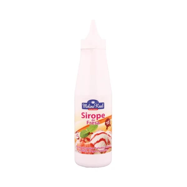 MOLINO REAL Sirope de fresa MOLINO REAL 300 gr, - 0.3 kg - Imagen del producto en Findit