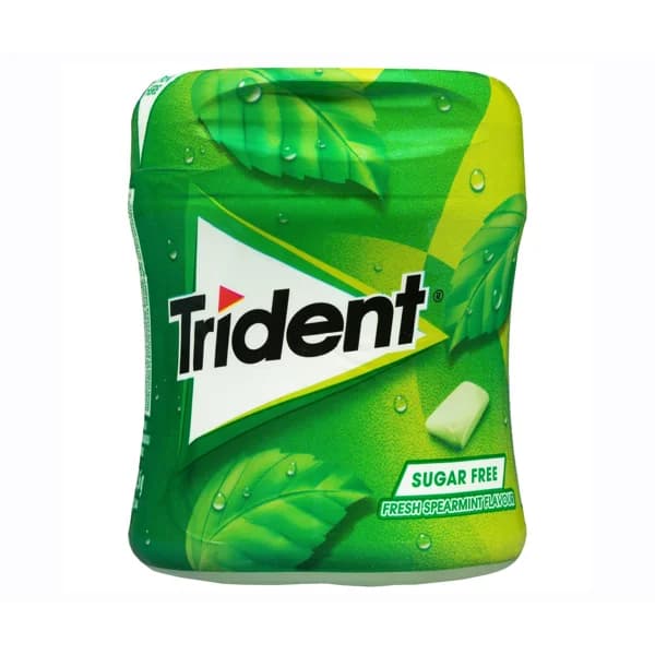 TRIDENT Chiches gragea sabor hierbabuena, bote de 59 uds. TRIDENT 83 g. - 0.08 kg - Imagen del producto en Findit