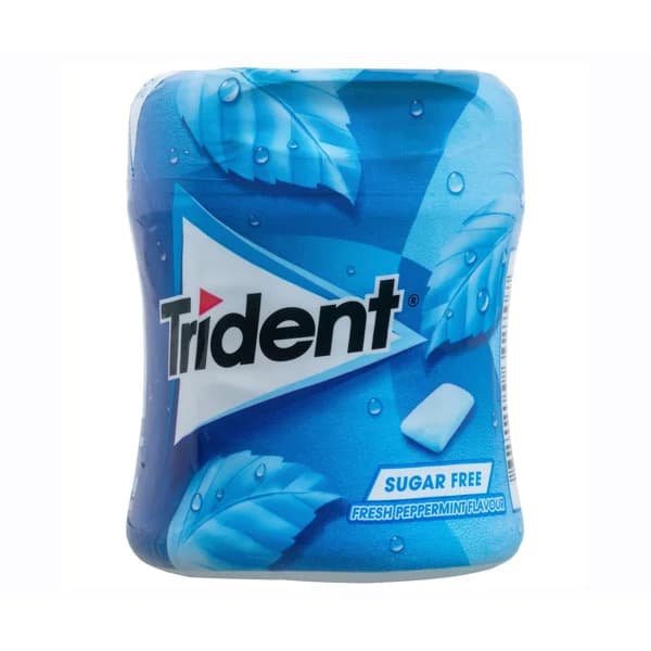 TRIDENT Chicles gragea menta, bote de 59 uds. TRIDENT 83 g. - 0.08 kg - Imagen del producto en Findit