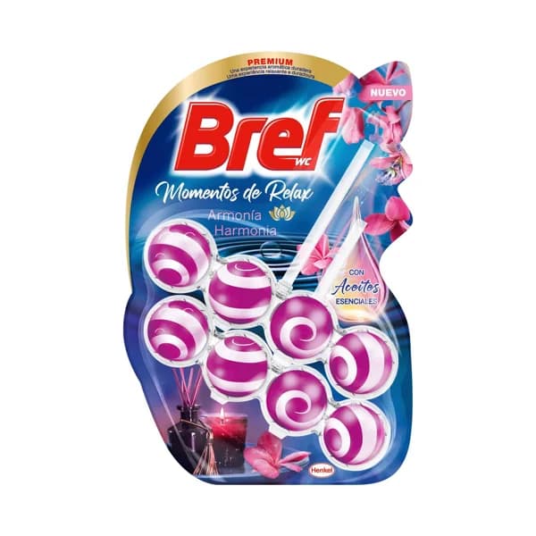 BREF Relax Armonia Pastillas para WC 2 uds. 50g. - 0.1 kg - Imagen del producto en Findit