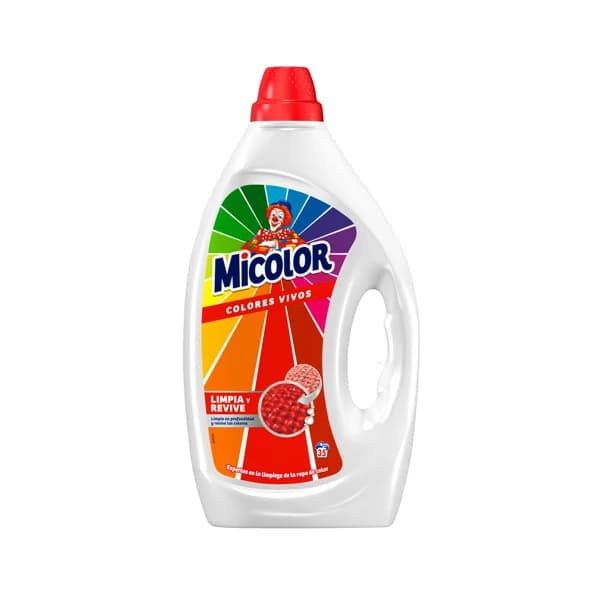 MICOLOR Detergente en gel Colores Vivos 35 ds. - 1 ud - Imagen del producto en Findit