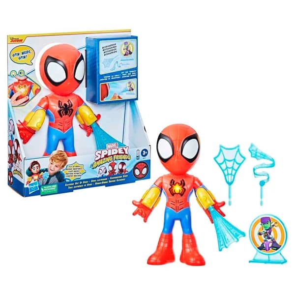 Spidey Figura Electrónica Spidey +3 Años - 1 ud - Imagen del producto en Findit
