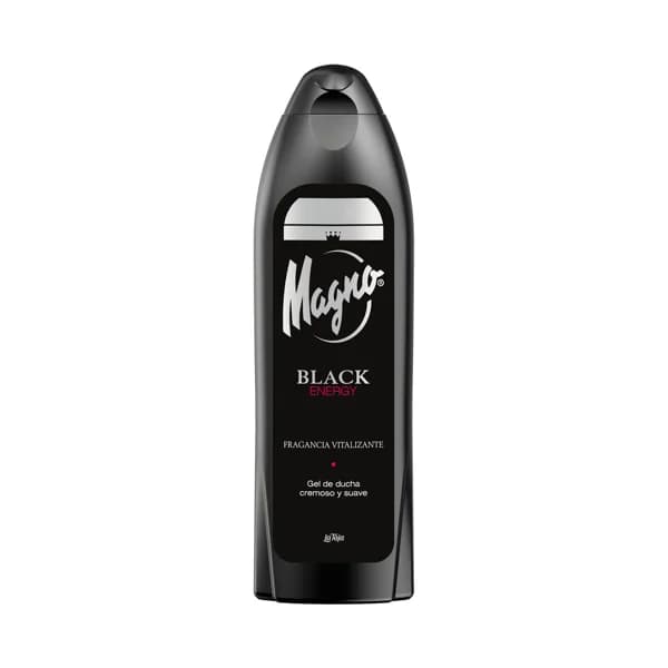 MAGNO Black energy Gel de baño o ducha con fragancia vitalizante 600 ml. - 0.6 l - Imagen del producto en Findit