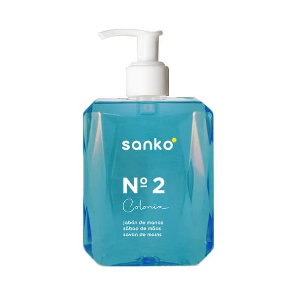 SANKO Nº 2 Jabón de manos, con aroma a colonia, para todo tipo de pieles 400 ml. - 0.5 l - Imagen del producto en Findit
