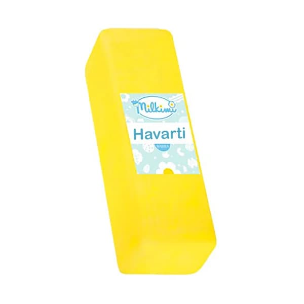MILKIMI Queso Havarti con Indicación Geográfica Protegida (IGP), barra 4 kg. - Loncha fina 1 mm - 1 ud - Imagen del producto en Findit