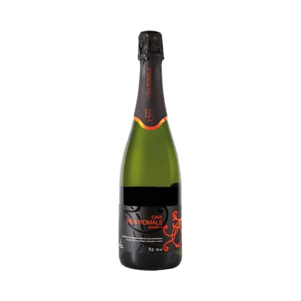 VIÑA ROMALE Cava semi seco elaborado en Extremadura con D.O. Cava botella 75 cl. - 1 ud - Imagen del producto en Findit