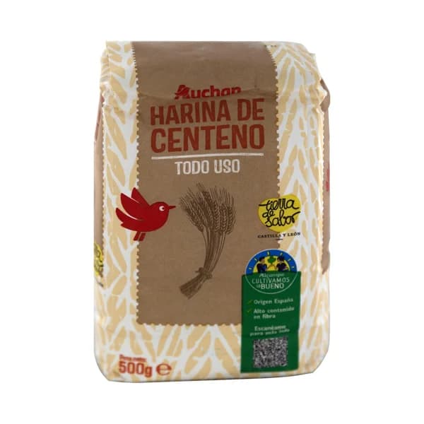 ALCAMPO CULTIVAMOS LO BUENO Harina de centeno para todo tipo de usos 500 g. - 0.5 kg - Imagen del producto en Findit