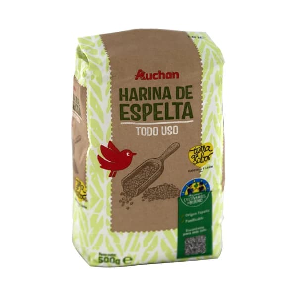 ALCAMPO CULTIVAMOS LO BUENO Harina de espelta para todo tipo de usos 500 g. - 0.5 kg - Imagen del producto en Findit
