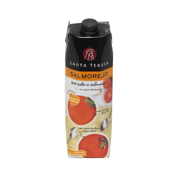 SANTA TERESA Salmorejo tradicional sin agua añadida SANTA TERESA 1 l. - 1 l - Imagen del producto en Findit
