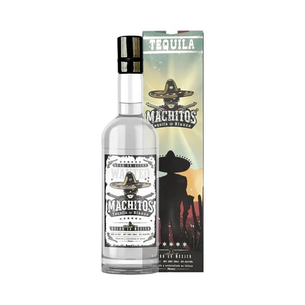 MACHITOS Tequila blanco hecho el México botella 70 cl. - 0.7 l - Imagen del producto en Findit