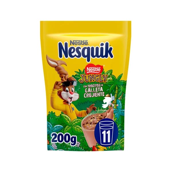 NESQUIK Cacao instantáneo jungly 200 g. - 0.2 kg - Imagen del producto en Findit